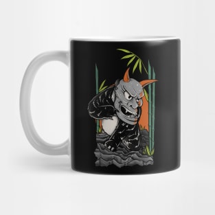 panda samurai Mug